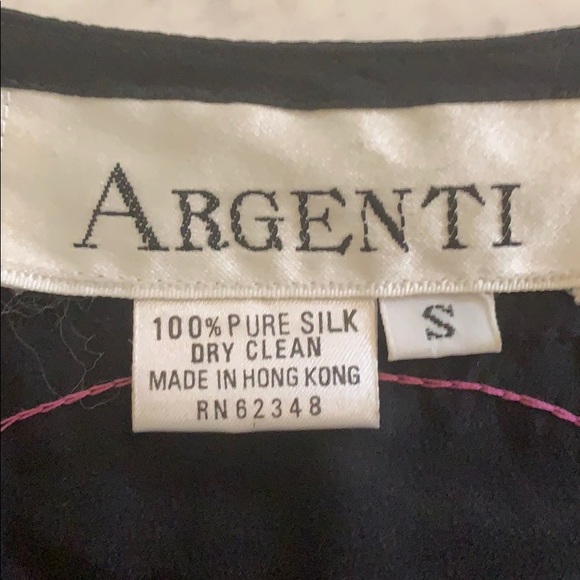 Argenti Vintage sequin 80s-90s fashion top/blose - Picture 3 of 4